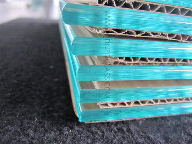 Tempered Pencil Edges Glass Shelf 