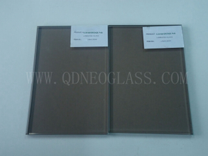 Custom-Made Bronze PVB Laminated Safety Glass-AS/NZS 2208: 1996, CE, ISO 9002