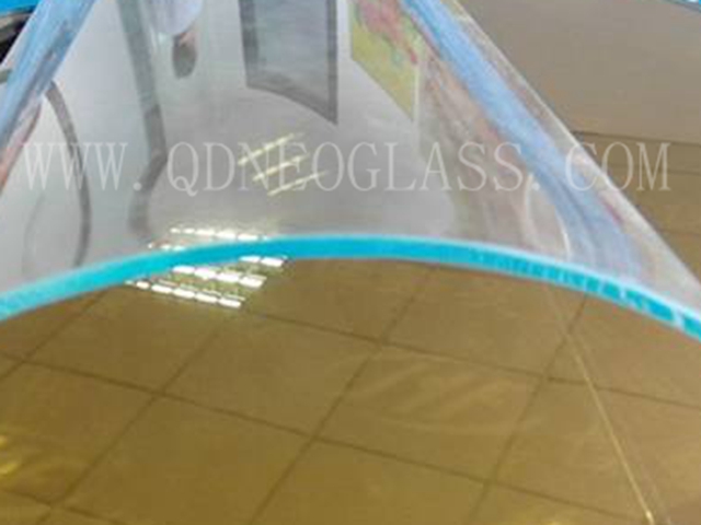 Tempered Curved Low Iron Glass