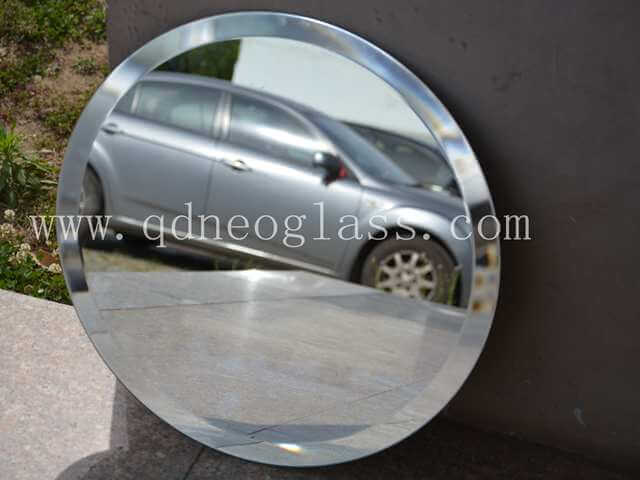 Silver Mirror With Irregular Edges