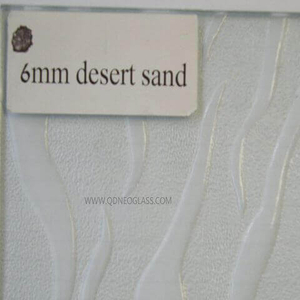 Desert Sand Patterned Glass