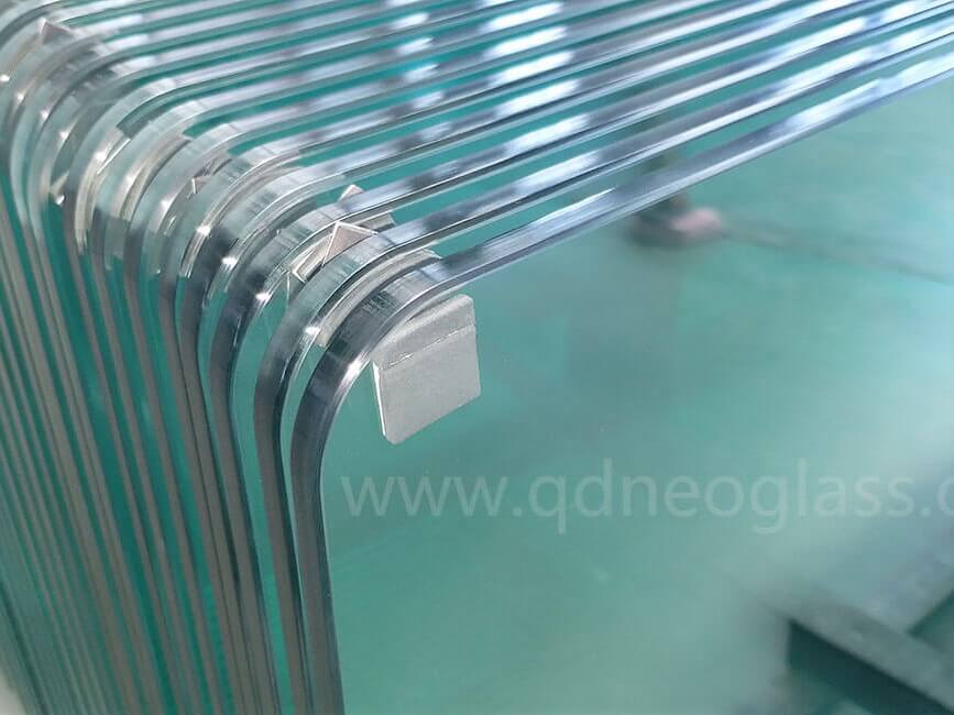 Polished Tempered Glass With Round Corners 3